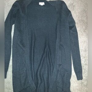Old Navy Girls Dark Green Long Sweater